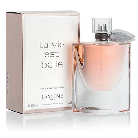Spray la vie est belle eau de parfum onto your skin, focusing on the warm areas of your body: Lancome - La Vie Est Belle Eau de Parfum 100ml | Peter's ...