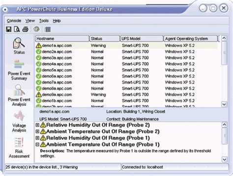 Apc powerchute business edition enables you to simultaneously monitor up to 25 upss protecting servers or workstations. APC PowerChute Business Edition Deluxe | APCGuard.com