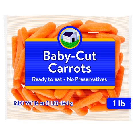 Fresh Baby Cut Carrots 1lb Bag