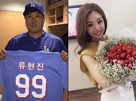 암튼 류현진, 배지현 부부가 서로 다툼 없이 잘 살 수 있기를 바란다. 류현진♥배지현, 품절남녀 된다…내년 1월 결혼식-pickcon