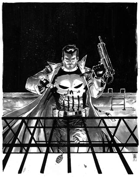 Punisher By Mike Henderson In Jason Palmers Punisher Comic Art