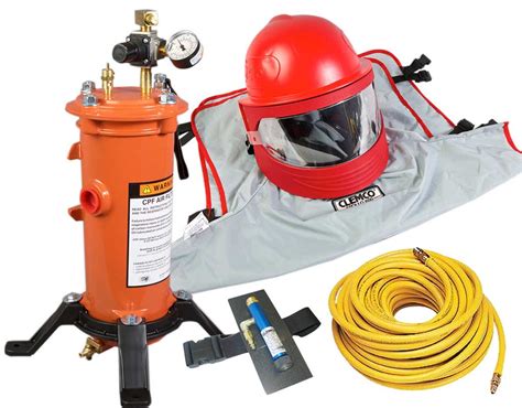 Clemco Apollo 600 Hp Supplied Air Respirator With 50 Hose And Cpf 20
