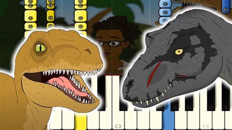 Jurassic World Camp Cretaceous 4 The Musical Animated Song Youtube