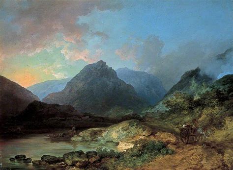 Landscape In The Lake District Philip James De Loutherbourg Artwork