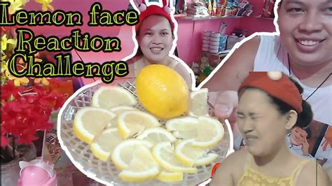 Lemon Face Reaction Challenge Youtube