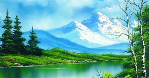The Best Of The Joy Of Painting With Bob Ross Lake At The Ridge