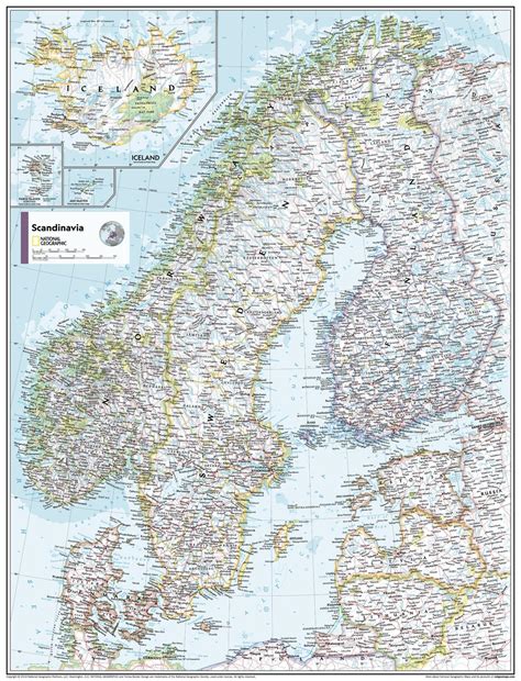 Scandinavia Atlas Of The World 11th Edition By National Geographic