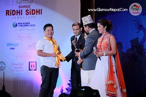 Dayahag Rai Nefta Award Hk Glamour Nepal