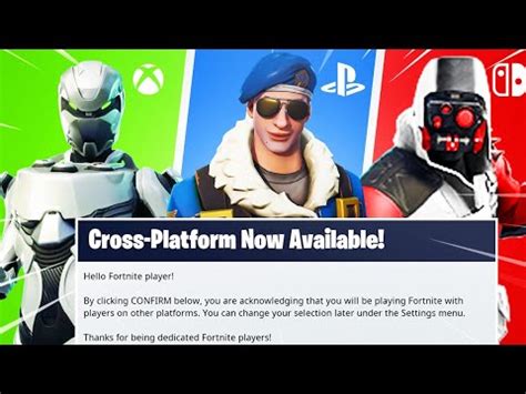 So, don't forget to give this. How to CROSS PLATFORM ALL CONSOLES in Fortnite! (New ...