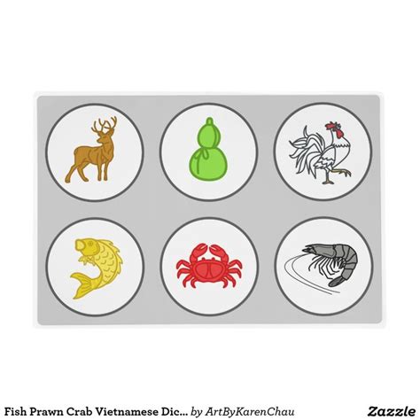 We did not find results for: Fish Prawn Crab Vietnamese Dice Game Mat for Bets | Zazzle ...