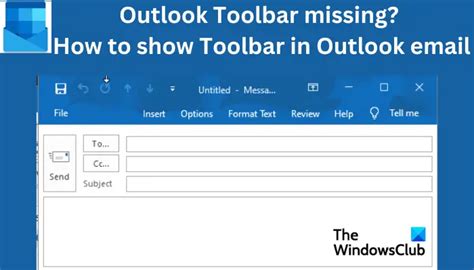 Outlook Toolbar Missing How To Show Toolbar In Outlook Email Trendradars