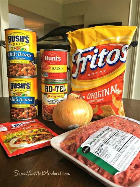 Slow Cooker Smothered Fritos Taco Bowls Easy Food
