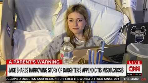 Cnns Jake Tappers Daughter ‘almost Died After Being Misdiagnosed