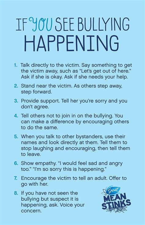 What to do if you see bullying happening | Bullying lessons, Bullying activities, What is bullying
