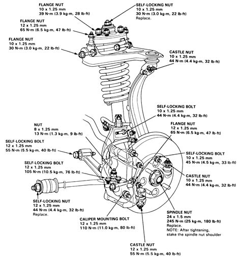 Front End Suspension Parts Diagram