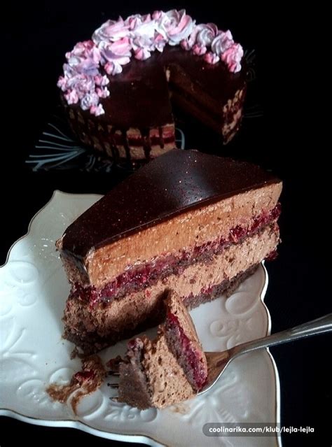 Torta Sa čokoladom I Malinama — Coolinarika