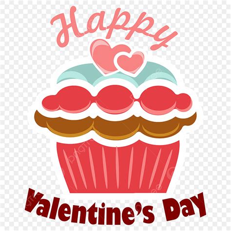 Happy Valentines Day Clipart Vector Happy Valentine S Day With Accessories Bakery Love Day