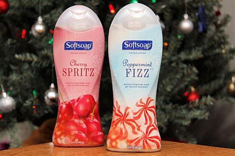 swing into the holidays with softsoap emily reviews softsoap fizz peppermint