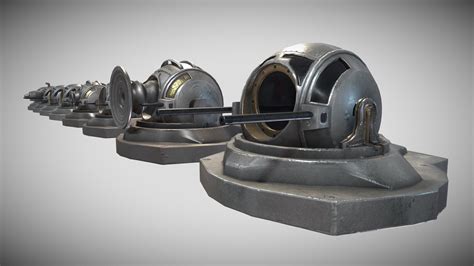 Sci Fi Ball Turrets 3d Model By Madlobsterworkshop Fa0dbc7