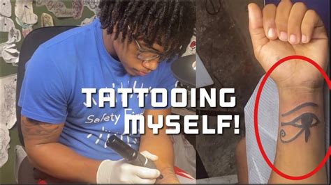 How To Tattoo Yourself For Beginners Youtube