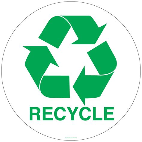 Printable Recycle Symbol