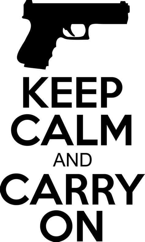 items similar to keep calm and carry on gun decal 2nd amendment gun rights pro guns nra