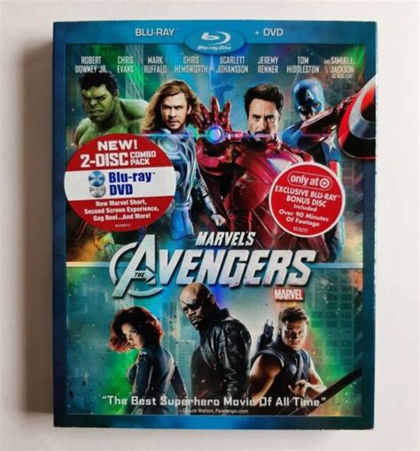 The Avengers Blu Raydvd 2012 2 Disc Set For Sale Online Ebay
