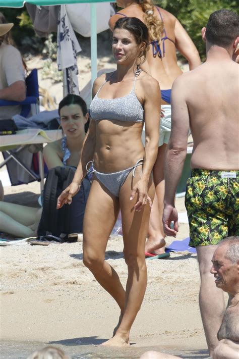 Elisabetta Canalis In A Bikini Sardinia Celebmafia 102400 The Best