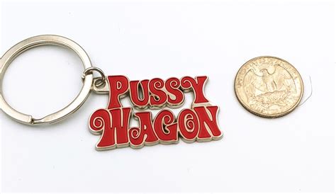 Pussy Wagon Keychain Kill Bill Quentin Tarantino Pop Etsy