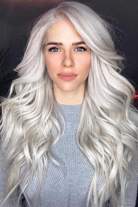 Trendy Hair Color A Silver Hair Color Is Our Future