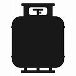 Gas Tank Silhouette Cylinder Vector Transparent Icon
