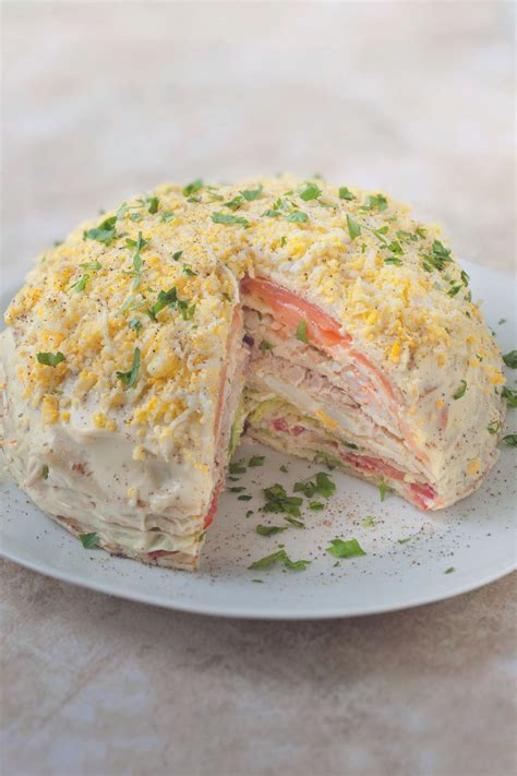 Gâteau de crêpes de la mer Recette