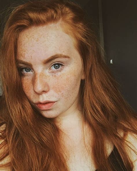 Pin By М Б On Marquis Eliška Zamazalová Redheads Freckles Face