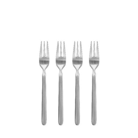 Stella Cake Forks Matt Set Of 4 Cake Fork Fork Set Dessert Fork