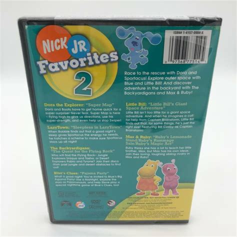 Nick Jr Favorites Vol 2 Dvd 2005 For Sale Online Ebay