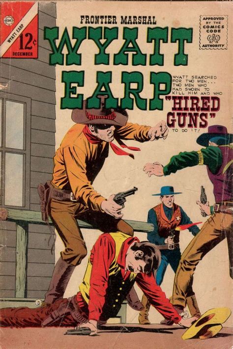 Comic Book Cover For Wyatt Earp Frontier Marshal Charlton Comics Comics Wyatt Earp