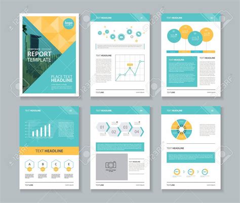 Company Profile Annual Report Brochure Flyer Page Layout Template