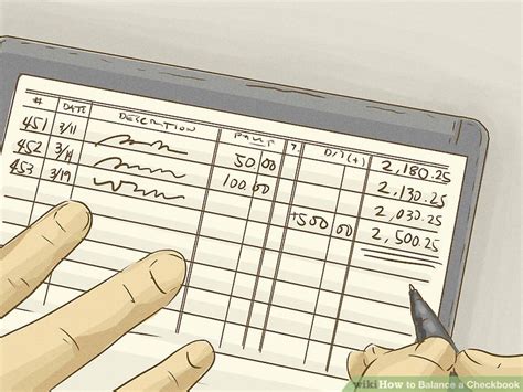 How To Balance A Checkbook With Examples Wikihow