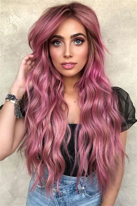 Fuchsia Pink Hair Color Madelene Casper