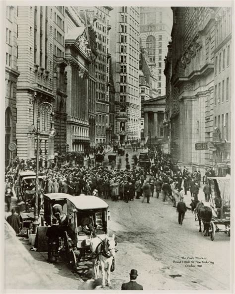 The Curb Market 1908 Museum Of American Finance