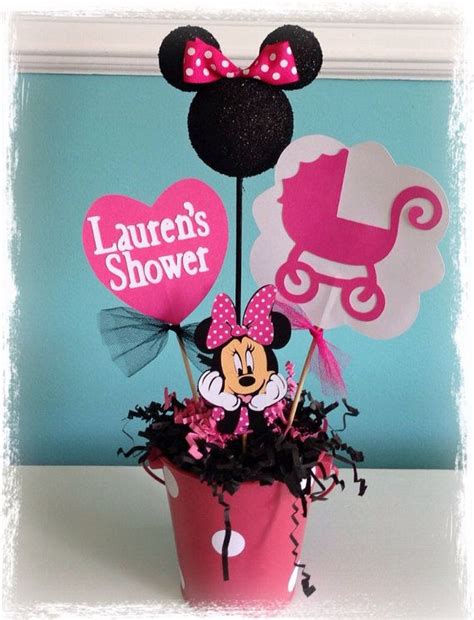 Minnie mouse baby shower theme. Minnie Mouse Baby Shower Decorations | FREE Printable Baby ...