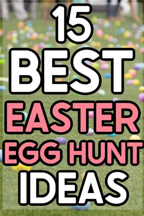 20 Fun And Easy Easter Egg Hunt Ideas To Do In 2023 Play Party Plan