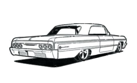At now, there are a lot of sites offering lowrider car coloring pages. Lowrider Car Drawings at PaintingValley.com | Explore ...