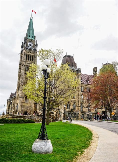 Parliament Buildings In Ottawa Canada Editorial Stock Photo Image Of