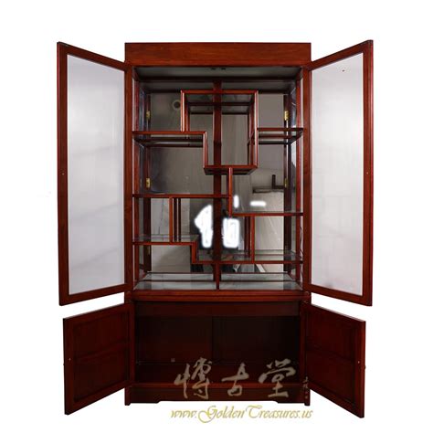 Gently used, vintage, and antique curio display cabinets. Chinese Antique Rosewood Display/Curio Cabinet 17LP07 ...
