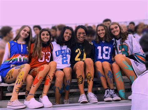 Jersey Night High School Football Game Theme Sports Day Outfit