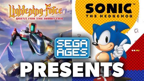 Sega Ages Estrena Dos Nuevos Videojuegos En Nintendo Switch Vandal