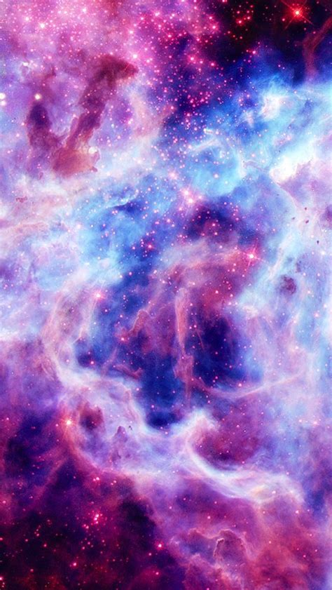 Outer Space Sky Nebula Astronomical Object Purple Galaxy Iphone Wallpaper C