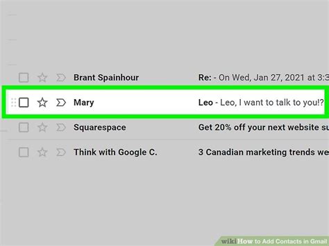 How To Add Contacts In Gmail 10 Steps With Pictures Wikihow