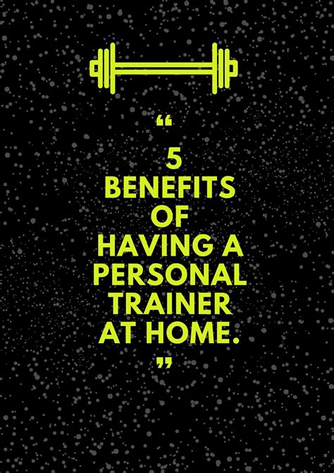 5 Benefits Of Having A Personal Trainer At Home Personal Trainer
